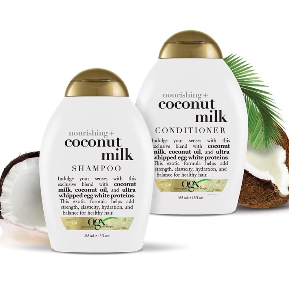 OGX nourishing + coconut milk set